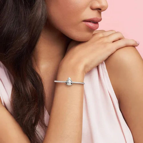 Miniatura 2 de PANDORA Joyería de tortuga parpadeante con circonita cúbica en plata de ley Metal Circonita cúbica