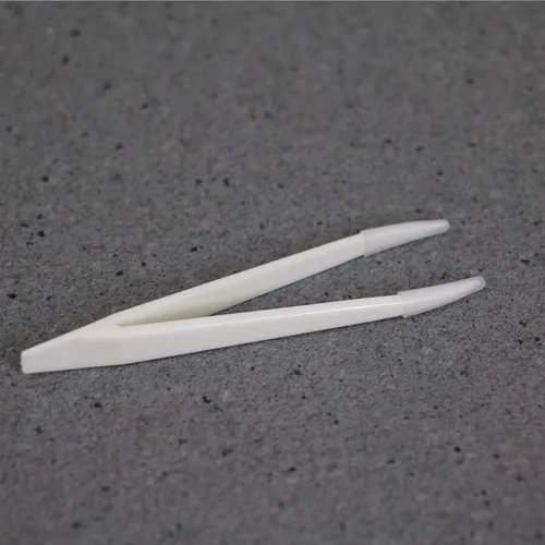 Miniatura 5 de MosBug 12Pcs 3.150 in Pinzas de lentes de contacto maquillaje herramienta (blanco)