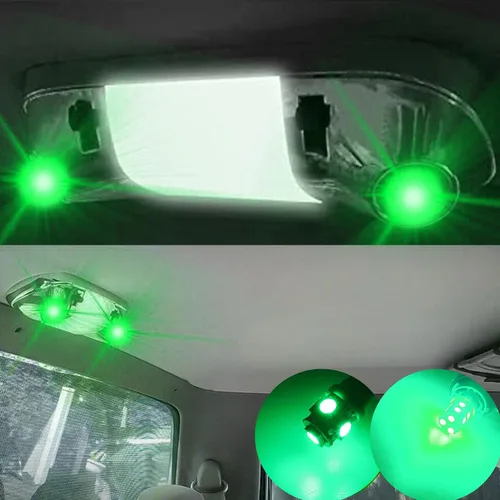 Miniatura 14 de 3 bombillas LED azules para mapa interior compatibles con Ford F-150 F-250 Bronco 1987-1996