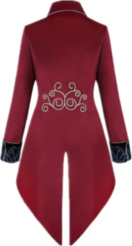 Miniatura 2 de Chaqueta steampunk vintage para hombre, estilo gótico, victoriano, uniforme