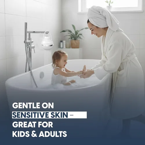 Miniatura 9 de VXCELLENT - Filtro de agua para bañera de 8 etapas, elimina el cloro y las impurezas, vitamina C + filtración de carbono, de larga duración, 5,000