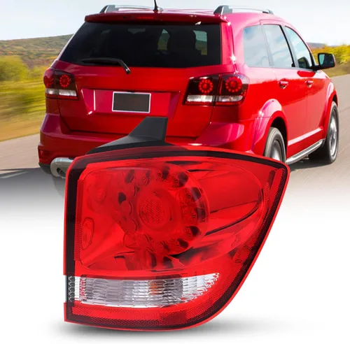 AUTOONE - Para Dodge Journey 2011-2020 Conjunto de luces traseras de fábrica, luz de freno LED exterior, luz trasera, lado del pasajero (RH)