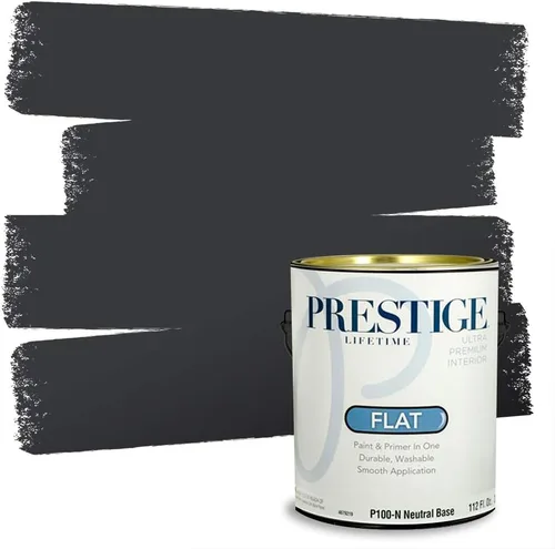 Miniatura 114 de Prestige Paints - 2 en 1, pintura base y pintura de exterior, P500-N-SW7020 SW6991-PCM