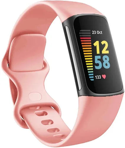 Miniatura 8 de Bandas de repuesto compatibles con Fitbit Charge 5/Fitbit Charge 6 bandas para mujeres y hombres, pulseras deportivas de silicona para mujeres