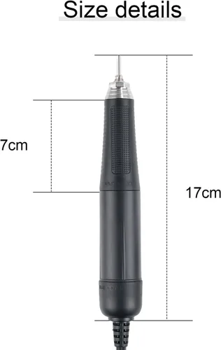Miniatura 5 de NSKI Instrumento de pulido sin escobillas de carbono eléctrico fuerte de 50,000 RPM para joyería de laboratorio de máquina de taladro de uñas