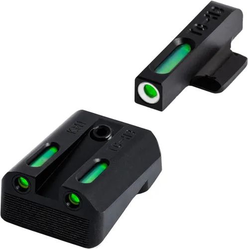 Miniatura 28 de TRUGLO TFX mira para pistola Dura, resistente a golpes, compacta, brillantemente luminosa, mira tritio y fibra óptica extrema para uso diurno