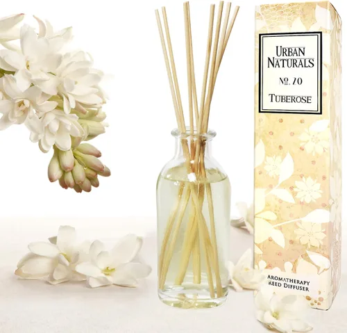 Miniatura 10 de Urban Naturals Amber & Lavender - Juego de difusor con varillas aromáticas Colección de aromaterapia (Awaken + Renew) Mind & Body Ambientador