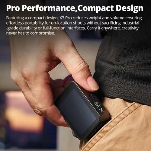 Miniatura 8 de Godox X3 Pro C X3Pro C TTL GODOX Trigger inalámbrico para Canon, pantalla táctil LCD de 2.4 pulgadas, batería de iones de litio de 2930 mAh