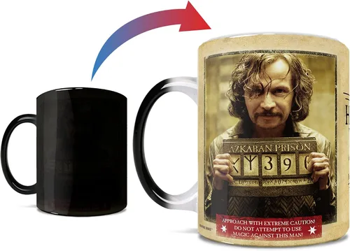 Miniatura 10 de Morphing Mugs Harry Potter (Hogwarts) - Taza de cerámica, color negro