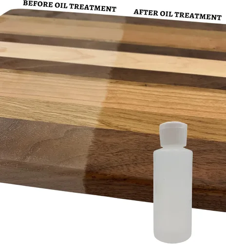 Miniatura 4 de Tablas de cortar de madera hechas a mano incluyendo aceite (9 "x 11" con asa)