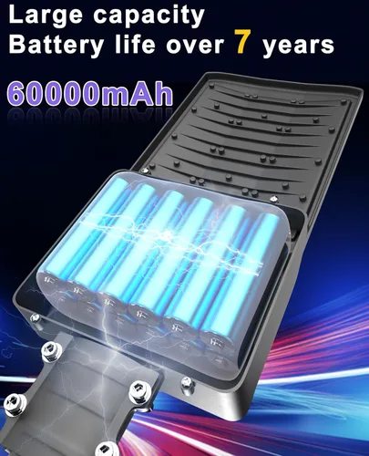 Miniatura 4 de JAYNLT Y-12000W Luces Solares de Calle para Exteriores, 900000LM 6500K Luces de Estacionamiento Brillantes para Uso Comercial, Luces de Inundación
