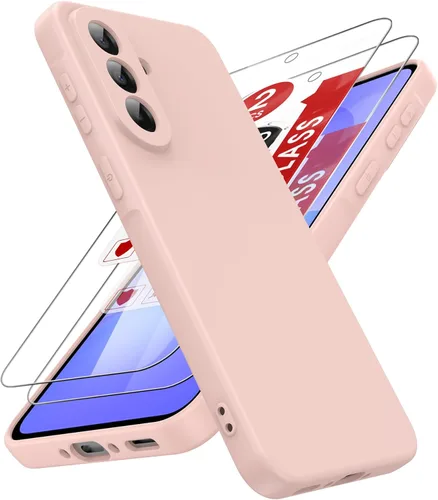 Miniatura 53 de LeYi Funda para Motorola Moto G Play 4G 2024: Funda para Moto G Play 4G 2024 con funda delgada y antiarañazos, silicona líquida a prueba de golpes