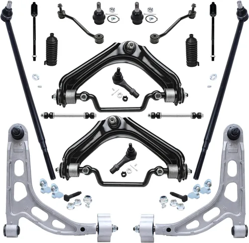 Miniatura 135 de Detroit Axle - Kit de suspensión frontal de 16 piezas para RWD Chrysler 300 Dodge Charger Challenger Magnum 6 brazos de control con rótulas 2