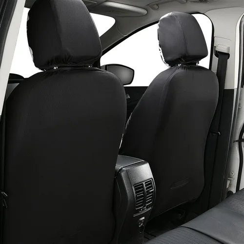Miniatura 4 de Flying Banner - Juego completo de fundas para asiento de automóvil de cuero sintético, para asientos delanteros y traseros, estilo de moda, fácil