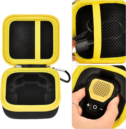 Miniatura 4 de Comecase Funda compatible con altavoz Bluetooth portátil DEWALT, con clip, portátil, portátil, portátil, bolsa de almacenamiento (solo caja)