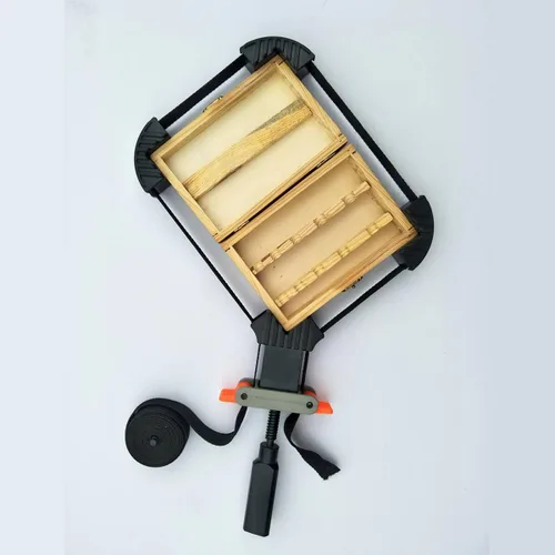 Eastwood - Tornillo de banco de 8 pulgadas con abrazadera de hierro resistente para molienda de metal para mesa de trabajo con prensa giratoria de