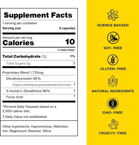Miniatura 2 de Hangovr 180 Tri-Power Before Drink Defense - Paquete de 4 – Apoya la salud del hígado y el cerebro, siéntete más fresco y mejor energía – Tomar