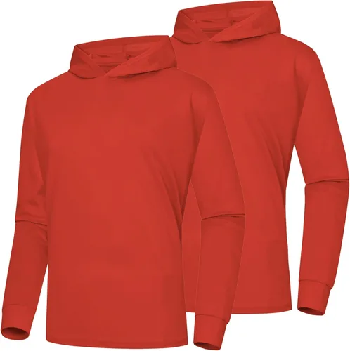 Miniatura 25 de ProtectX Sudadera ligera de manga larga con protección solar de alta visibilidad, UPF 50+ de secado rápido, camisa SPF UV, ropa activa