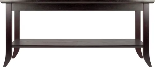 Miniatura 4 de Mesa para café rectangular Génova de Winsome con parte superior de vidrio