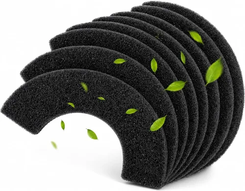 Miniatura 8 de Paquete de 12 Filtros de Carbón Compatibles con el Modelo 4, Filtros de Caja de Arena para Gatos de Repuesto para Absorber Olores, Controlar