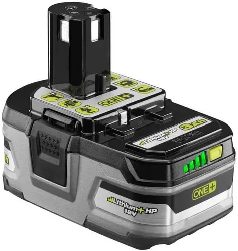 Miniatura 3 de RYOBI Kit de inicio de batería ONE+ de litio de 18 V + 3.0 Ah, paquete de 2 unidades con cargador y bolsa P166
