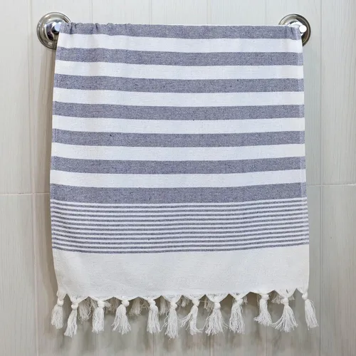 Miniatura 7 de Clotho Paquete de 4 toallas de mano turcas para baño y cocina, 100% algodón de 16 x 38 pulgadas, juego de 4 toallas decorativas, de secado rápido