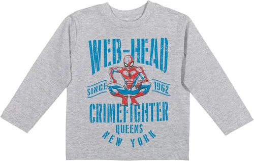 Miniatura 4 de Marvel Avengers Spider-Man - Camiseta raglán para niños pequeños y grandes, paquete de 3