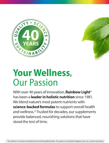 Miniatura 6 de Rainbow Light Kids One + Multivitamínico 90 tabletas Para mayores de 1 años Apto para el abdomen con probióticos Sabor a ponche de frutas