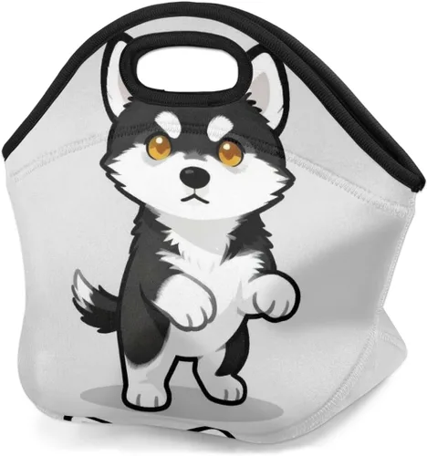 Miniatura 18 de Bolsas de almuerzo de neopreno con estampado de camuflaje para mujeres, bolsas de almuerzo, lavables, aisladas, para el trabajo, picnic, Camouflaje