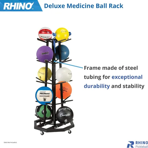 Miniatura 5 de Champion Sports Medicine Ball Storage – Durable Racks & Trees for Organized Gym, Fitness & Sports Storage