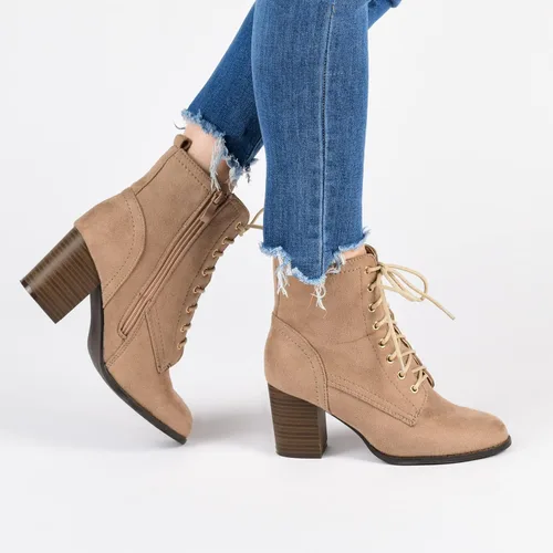 Miniatura 6 de Journee Collection Botines de tacón grueso para mujer