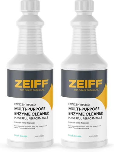 Miniatura 13 de Zeiff Limpiador enzimático probiótico multiusos de grado profesional, potente fórmula de limpieza y eliminación de olores para superficies