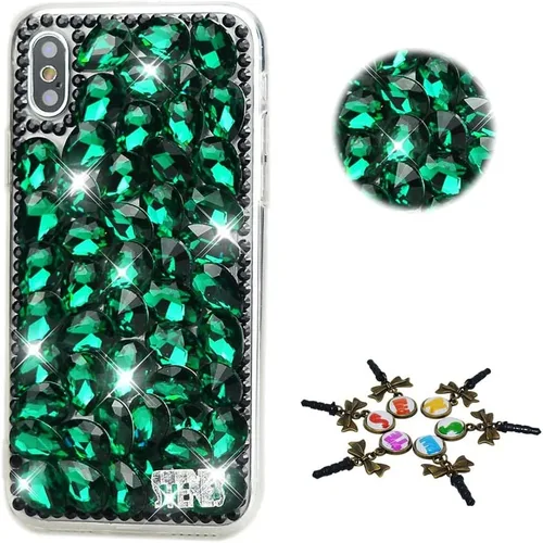 Miniatura 18 de Sparkle Case compatible con Samsung Galaxy Z Flip 2 5G - Elegante - Funda 3D hecha a mano con diamantes de imitación de diamantes de imitación