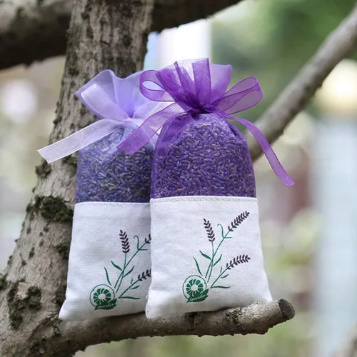 Miniatura 6 de Bolsas de bolsitas de lavanda: bolsa vacía de bolsitas de fragancia de lavanda bolsa de bolsita bolso púrpura profundo 30 piezas