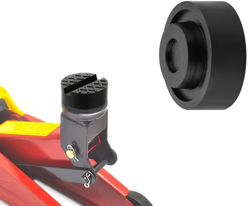 Miniatura 7 de Jack Pads - Adaptador de goma universal para el suelo de la carretilla de goma para el lado de soldadura por pellizcos (paquete de 2)