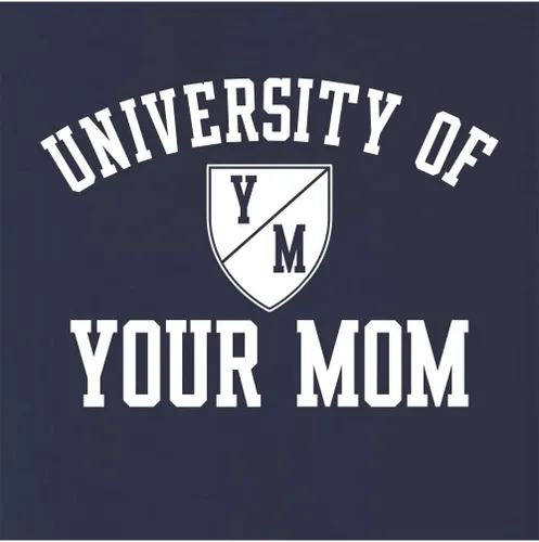 Miniatura 37 de Go All Out University of Your Mom - Sudadera con cuello redondo para hombre