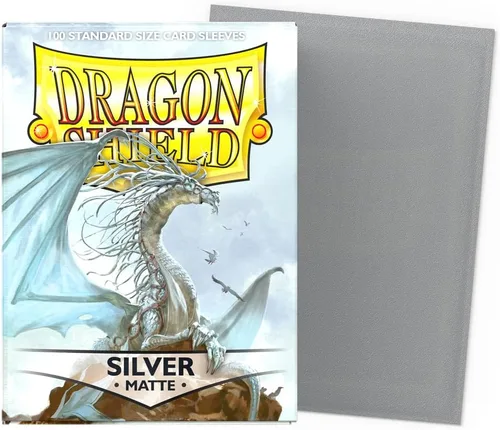 Miniatura 2 de Dragon Shield Fundas mate para tarjetas de tamaño estándar 100 CT – Fundas TCG lisas y resistentes Compatible con Pokemon, Flesh & Blood, One