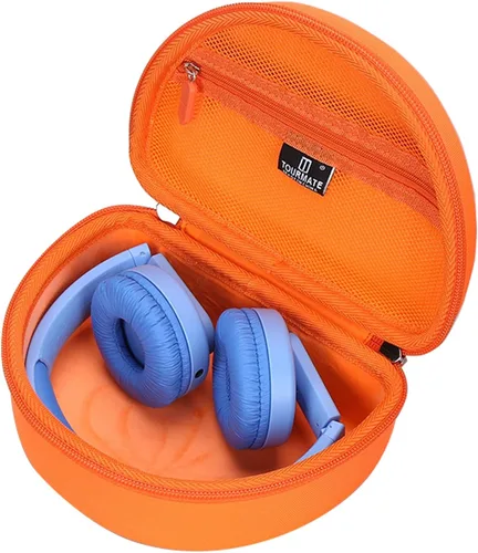 Miniatura 9 de Tourmate Funda de viaje rígida para auriculares inalámbricos Philips K4206 para niños, iClever HS19 RORSOU R10 para niños, bolsa de almacenamiento