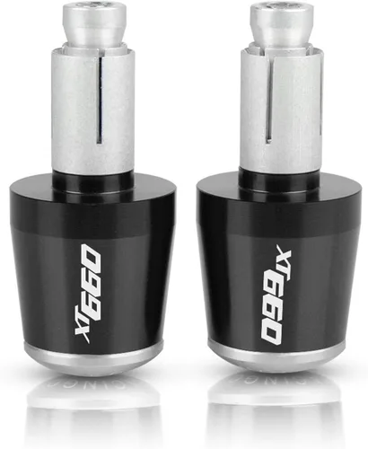 Miniatura 8 de Motorcycle Handle Grips Plugs Caps 22mm Motorcycle Handlebars Grips Ends Bar Ends Handlebars Caps for Yamaha XT660 XT660X 2004-2017 2005 2006 2007
