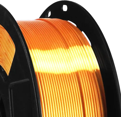 Miniatura 5 de Bblife - Filamento PLA de color dorado metálico, brillante y con efecto sedoso, 1/16 pulgadas, material para impresión 3D, 2.2 libras, apto para Oro