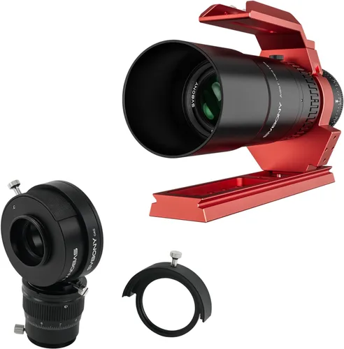 Miniatura 11 de SVBONY Telescopio SV545 Petzval Lens APO, F4.5, 7.992 in de longitud focal, plano de campo integrado, telescopio refractor profesional compatible