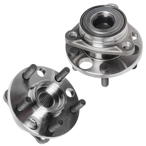 Miniatura 17 de Detroit Axle - 2 rodamientos de rueda delanteros para Ford Contour Mercury Cougar Mystique Volvo S40 V40, trasero para Escape Mariner Mazda Tribute