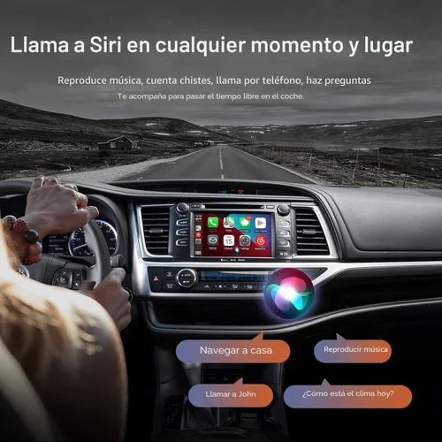 Miniatura 4 de CARabc Adaptador Inalámbrico Carplay Android Auto para Toyota con Entune2.0 2014-2019, Compatible
