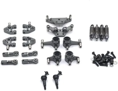 Kit de coche de carreras WLtoys, RC Drift Car Metal Upgrade Swing Arm Steering Cup Shock Dog Bone Kit para WLtoys 1/28 284131 K969 K979 K989 K999