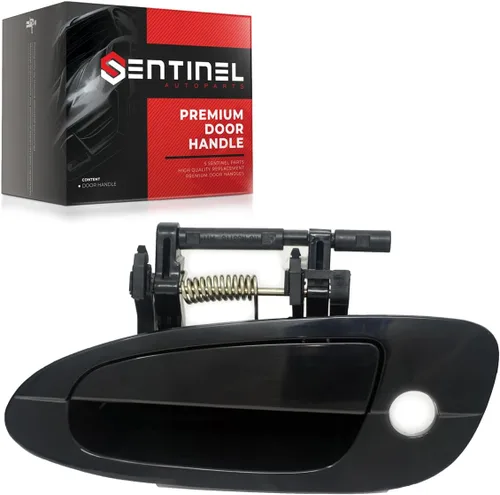 Manija de puerta exterior exterior delantera izquierda lado del conductor compatible con Nissan Altima 2002-2006 reemplaza # 80607-8J009, NI1310123
