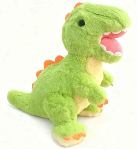 Miniatura 5 de Lindos Animales de Peluche de Dinosaurio Juguetes de Peluche, Peluches de Tiranosaurio de 9.84 Pulgadas, Grandes Regalos de Cumpleaños para Niños