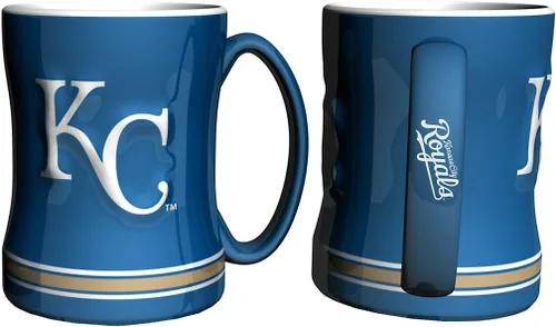 Miniatura 3 de MLB - Taza unisex de 14 oz con relieve esculpido