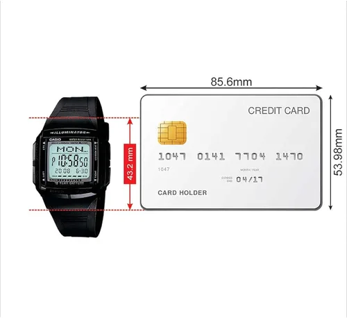 Miniatura 4 de Casio General - Relojes para hombre Data Bank DB-36-1AVSDF - WW
