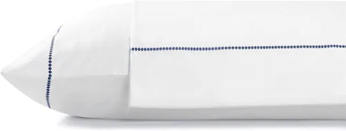 Miniatura 35 de Linen Home Juego de fundas de almohada King de 500 hilos, fundas de almohada 100 % algodón de fibra larga, juego de 2 fundas de almohada de satén