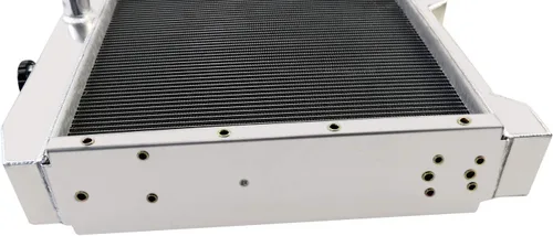 Miniatura 6 de A172038 Aluminio 3Row Radiador Fit Case 580 580k Serie I II III Super K Retroexcavadora Radiador de Repuesto para Caso 580 580k Serie I II, III